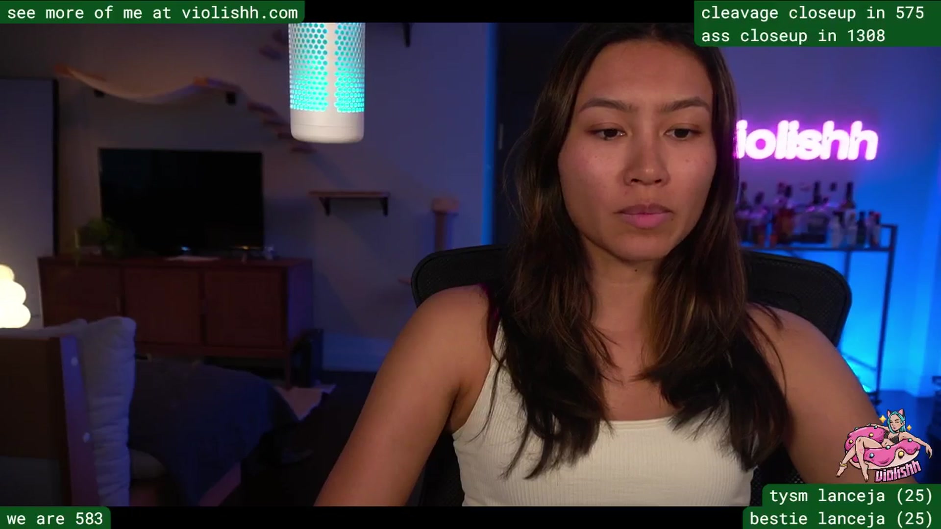 Gallery image thumbnail from violishh's myfreecams stream on, 03/26/2026, 01:15 image 8 of 20