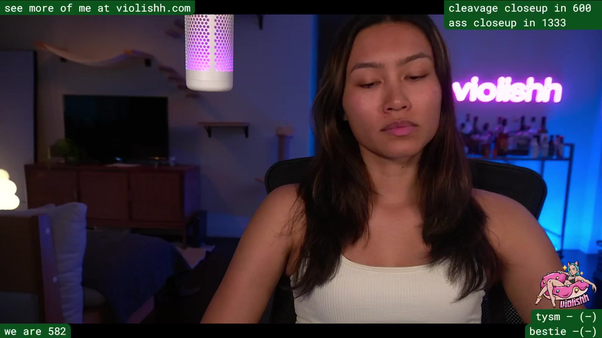 Gallery image thumbnail from violishh's myfreecams stream on, 03/26/2026, 01:15 image 7 of 20