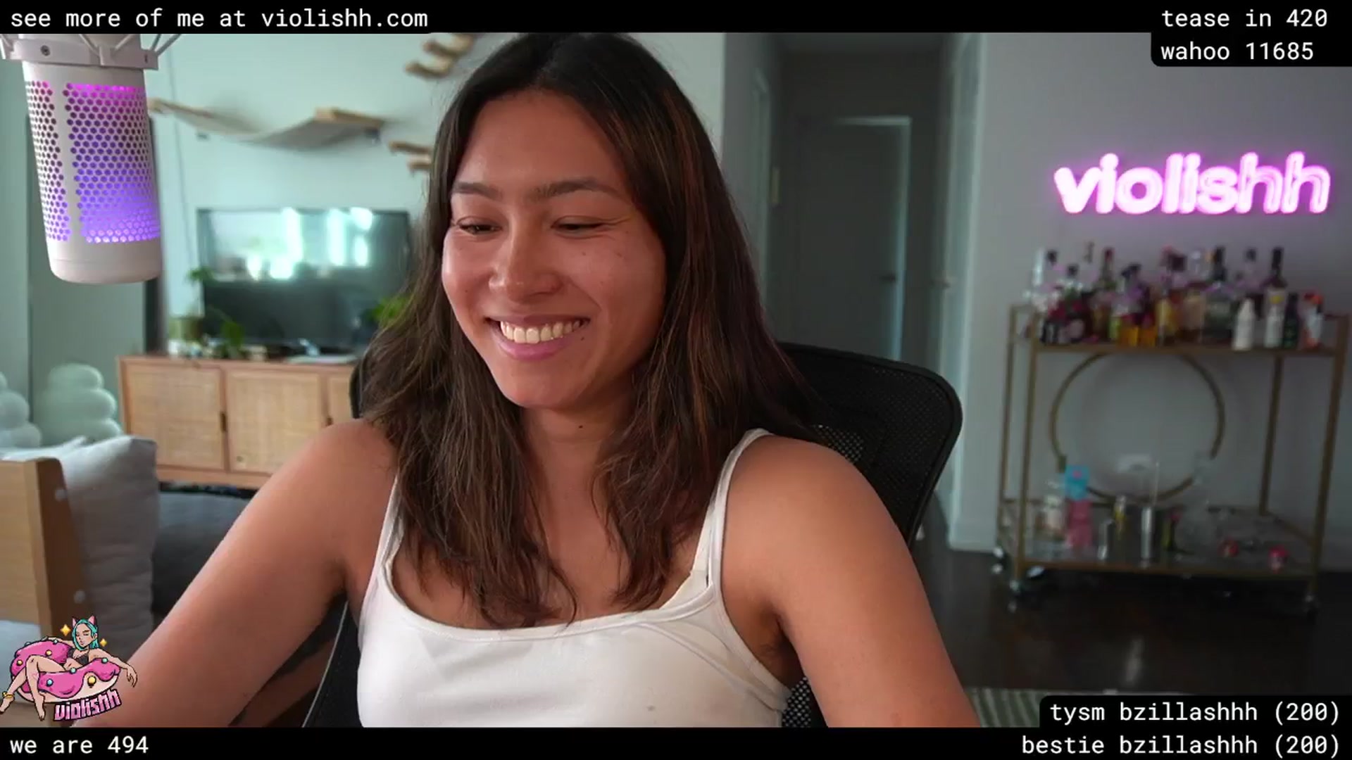 Gallery image thumbnail from violishh's myfreecams stream on, 03/30/2026, 21:35 image 12 of 20
