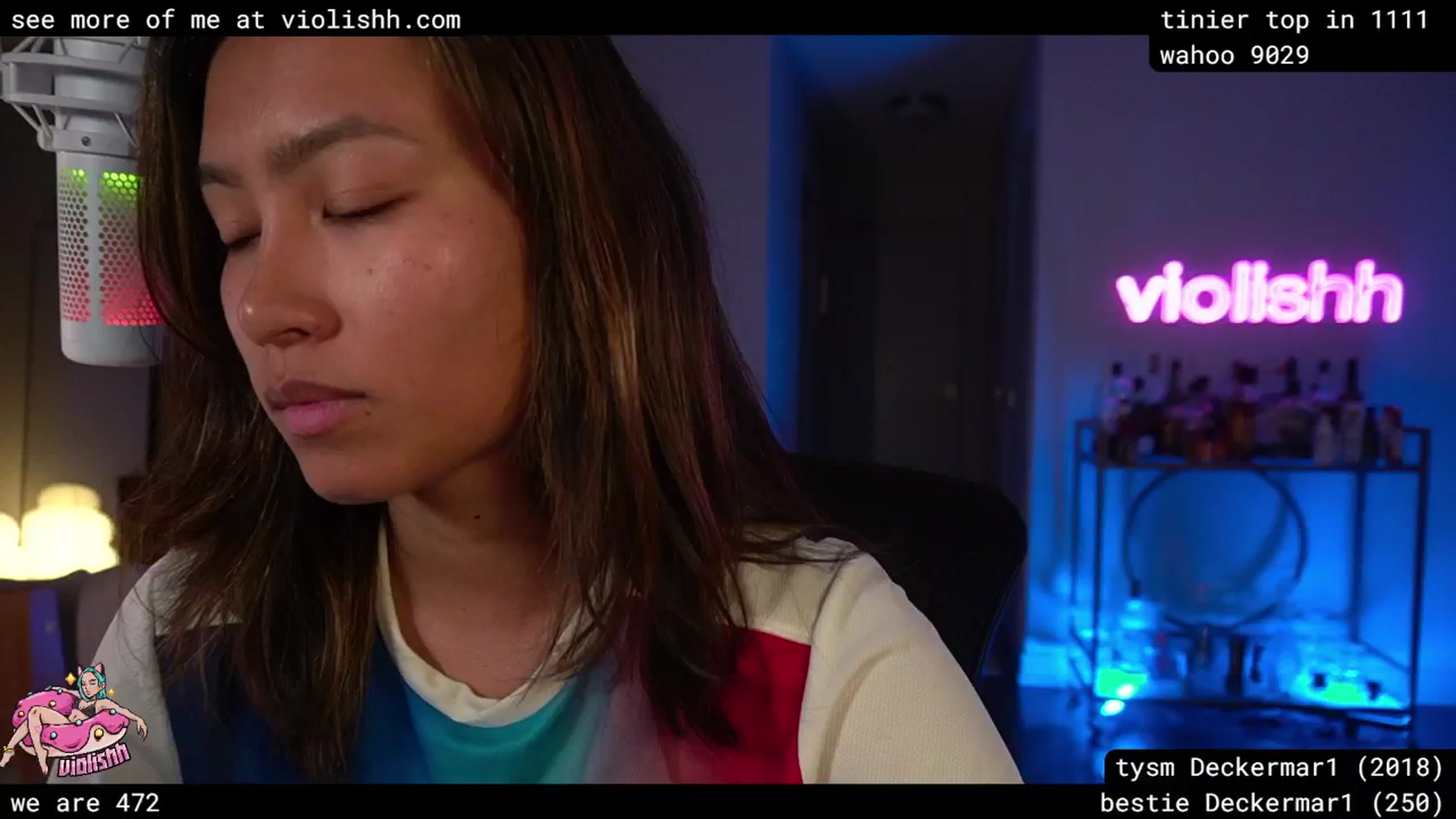 Gallery image thumbnail from violishh's myfreecams stream on, 03/31/2026, 04:15 image 6 of 20