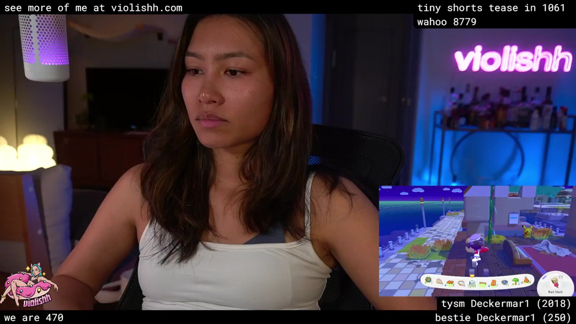 Gallery image thumbnail from violishh's myfreecams stream on, 03/31/2026, 04:59 image 4 of 20