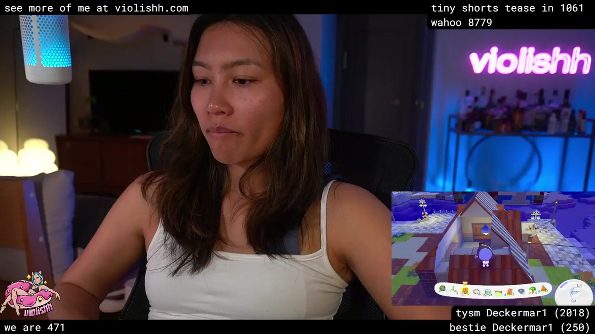 Gallery image thumbnail from violishh's myfreecams stream on, 03/31/2026, 04:59 image 11 of 20
