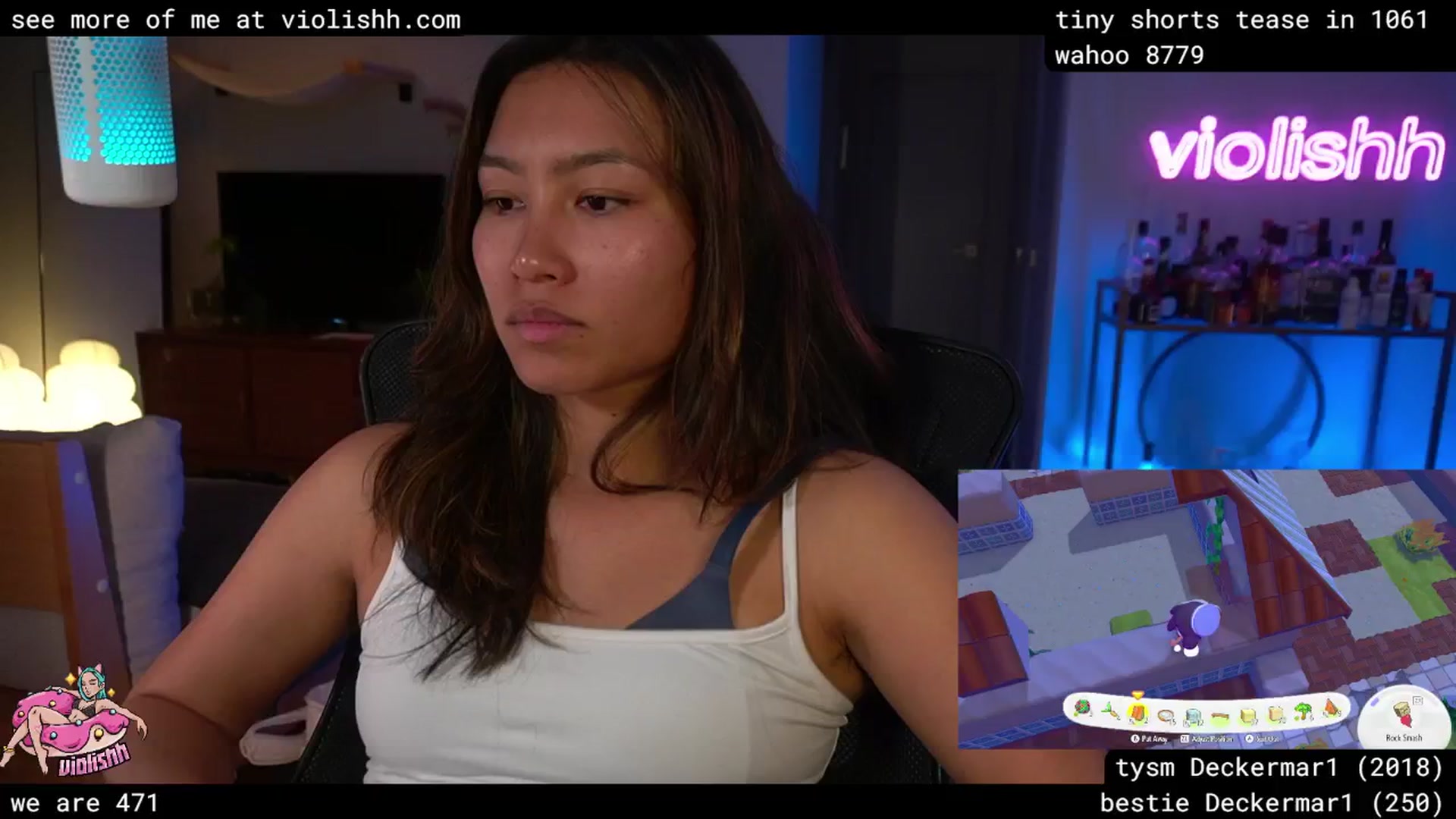 Gallery image thumbnail from violishh's myfreecams stream on, 03/31/2026, 04:59 image 20 of 20