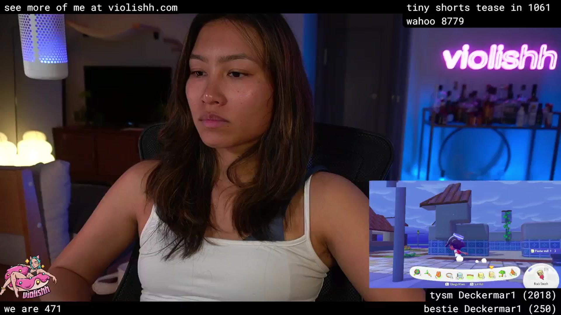 Gallery image thumbnail from violishh's myfreecams stream on, 03/31/2026, 04:59 image 19 of 20