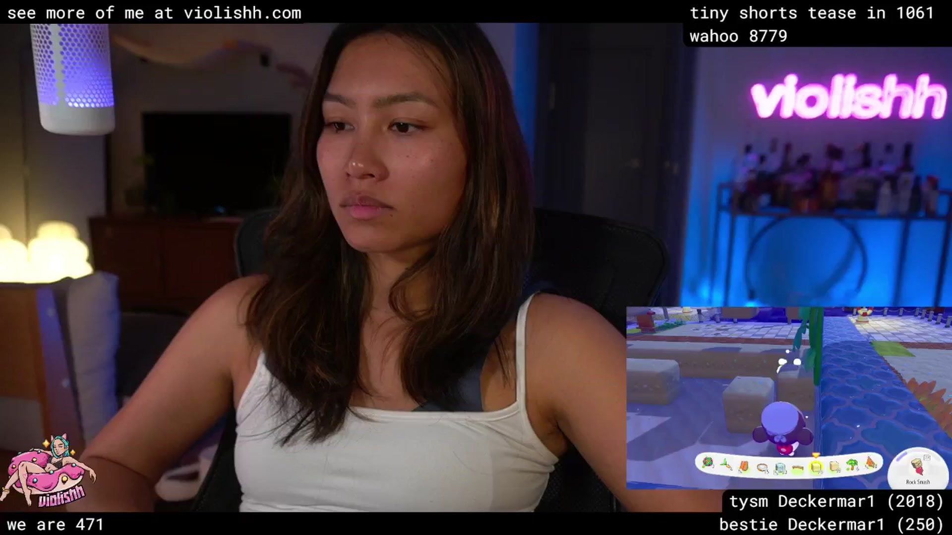 Gallery image thumbnail from violishh's myfreecams stream on, 03/31/2026, 04:59 image 16 of 20