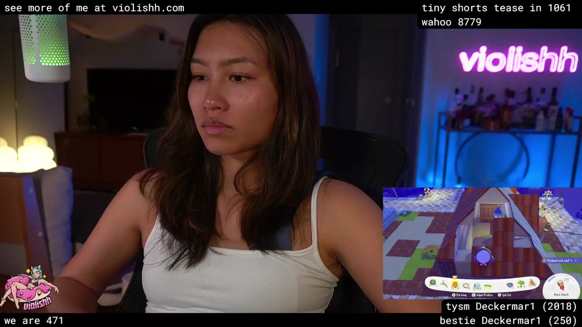 Gallery image thumbnail from violishh's myfreecams stream on, 03/31/2026, 04:59 image 12 of 20