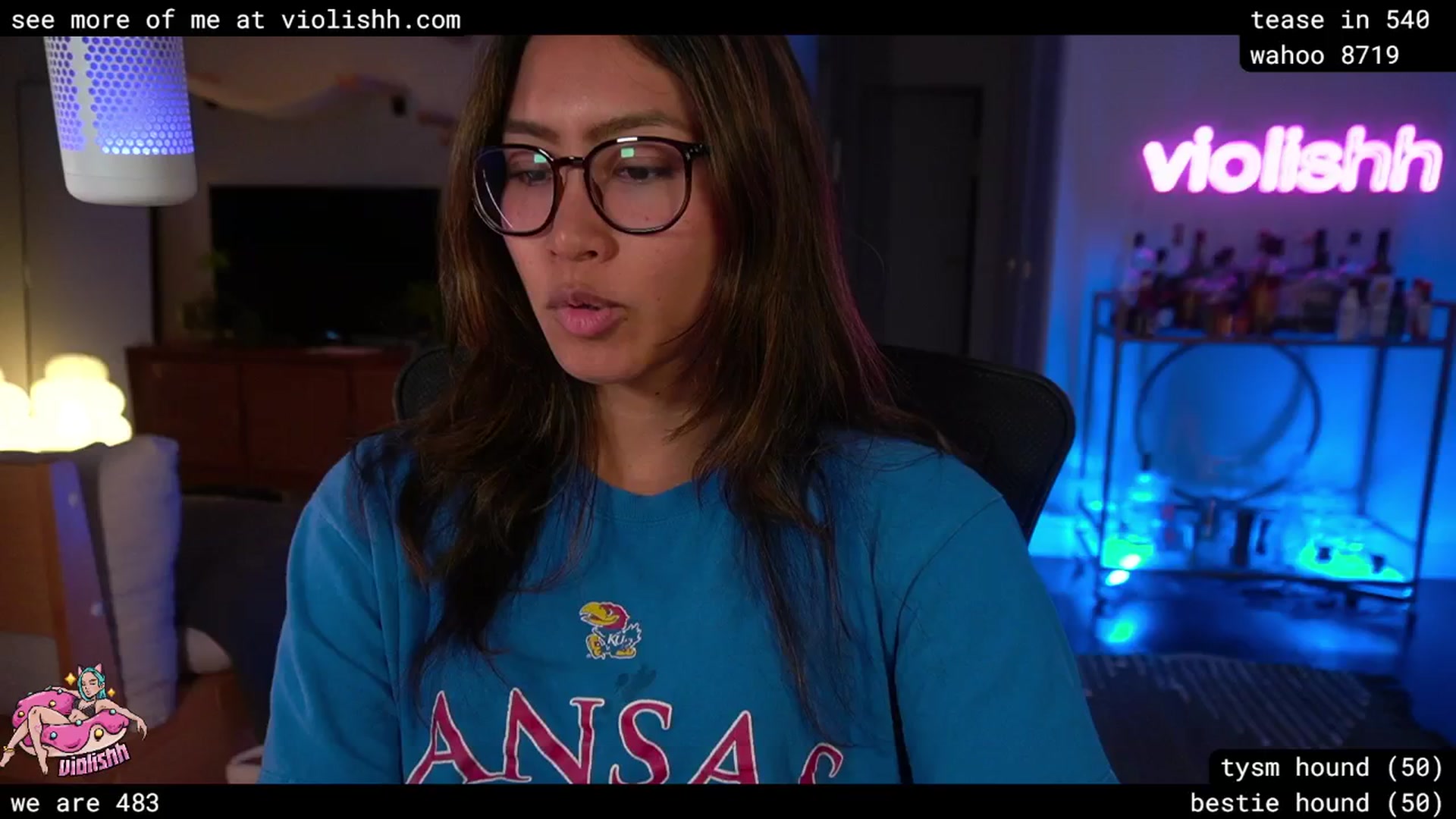 Gallery image thumbnail from violishh's myfreecams stream on, 04/01/2026, 04:27 image 1 of 20