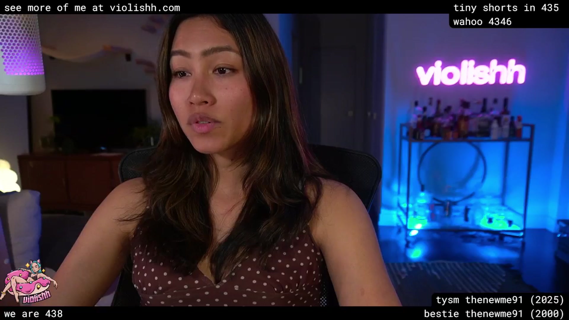 Gallery image thumbnail from violishh's myfreecams stream on, 04/01/2026, 04:27 image 17 of 20