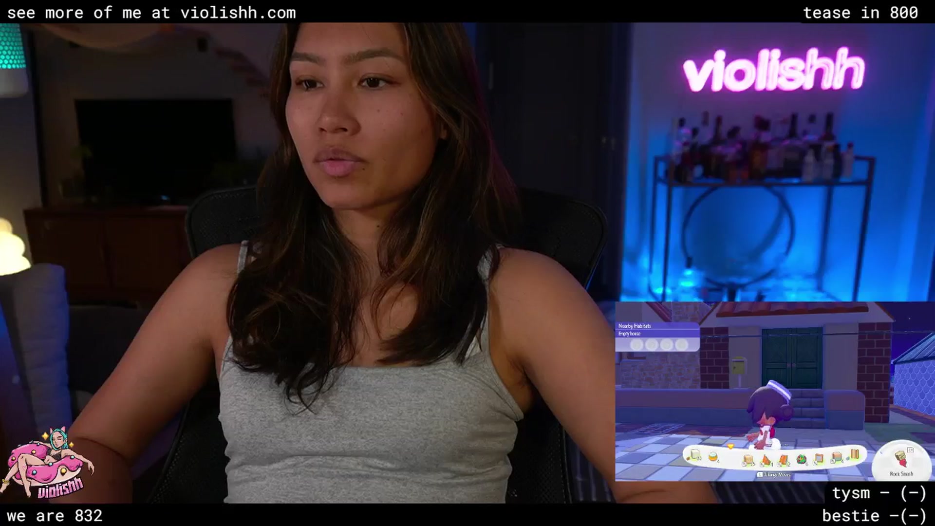 Gallery image thumbnail from violishh's myfreecams stream on, 04/05/2026, 04:16 image 3 of 20