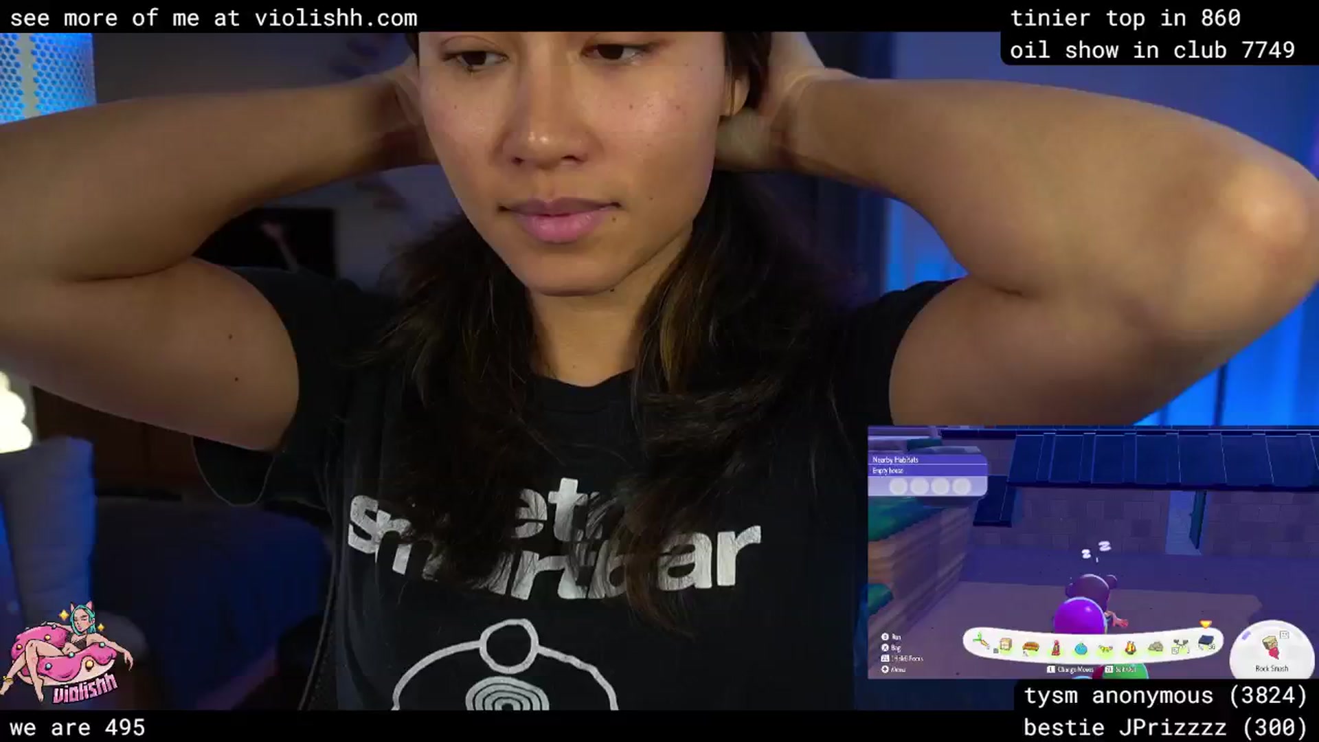 Gallery image thumbnail from violishh's myfreecams stream on, 04/07/2026, 05:01 image 8 of 20