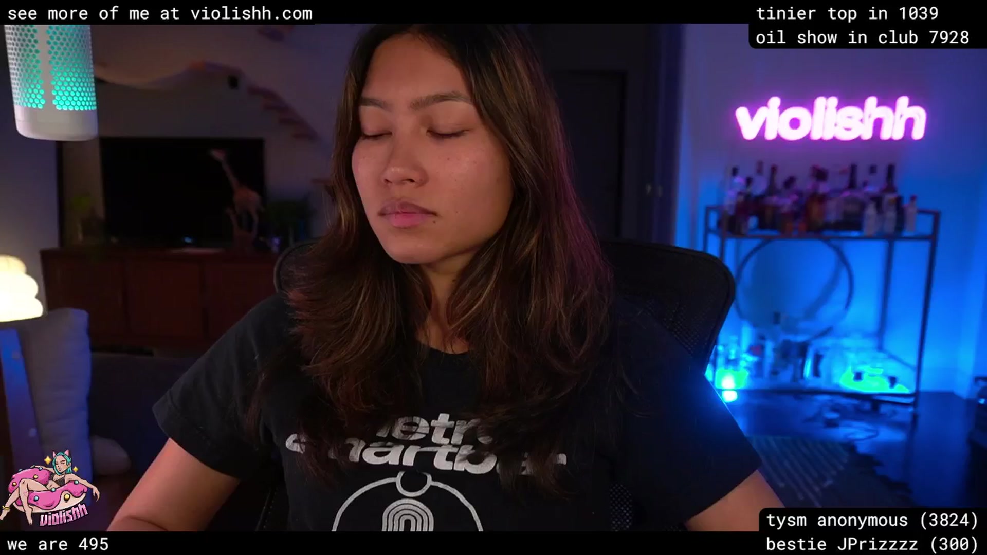 Gallery image thumbnail from violishh's myfreecams stream on, 04/07/2026, 05:01 image 1 of 20