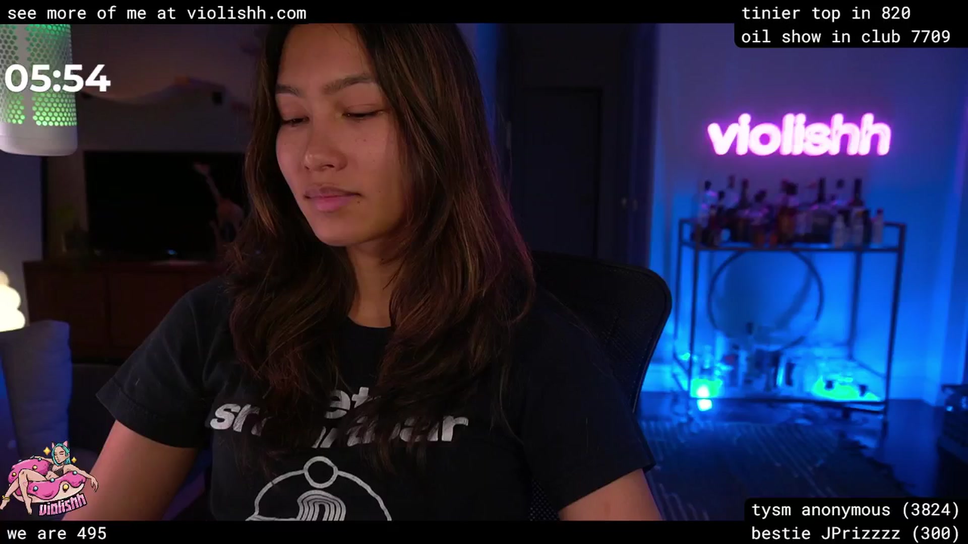 Gallery image thumbnail from violishh's myfreecams stream on, 04/07/2026, 05:01 image 13 of 20