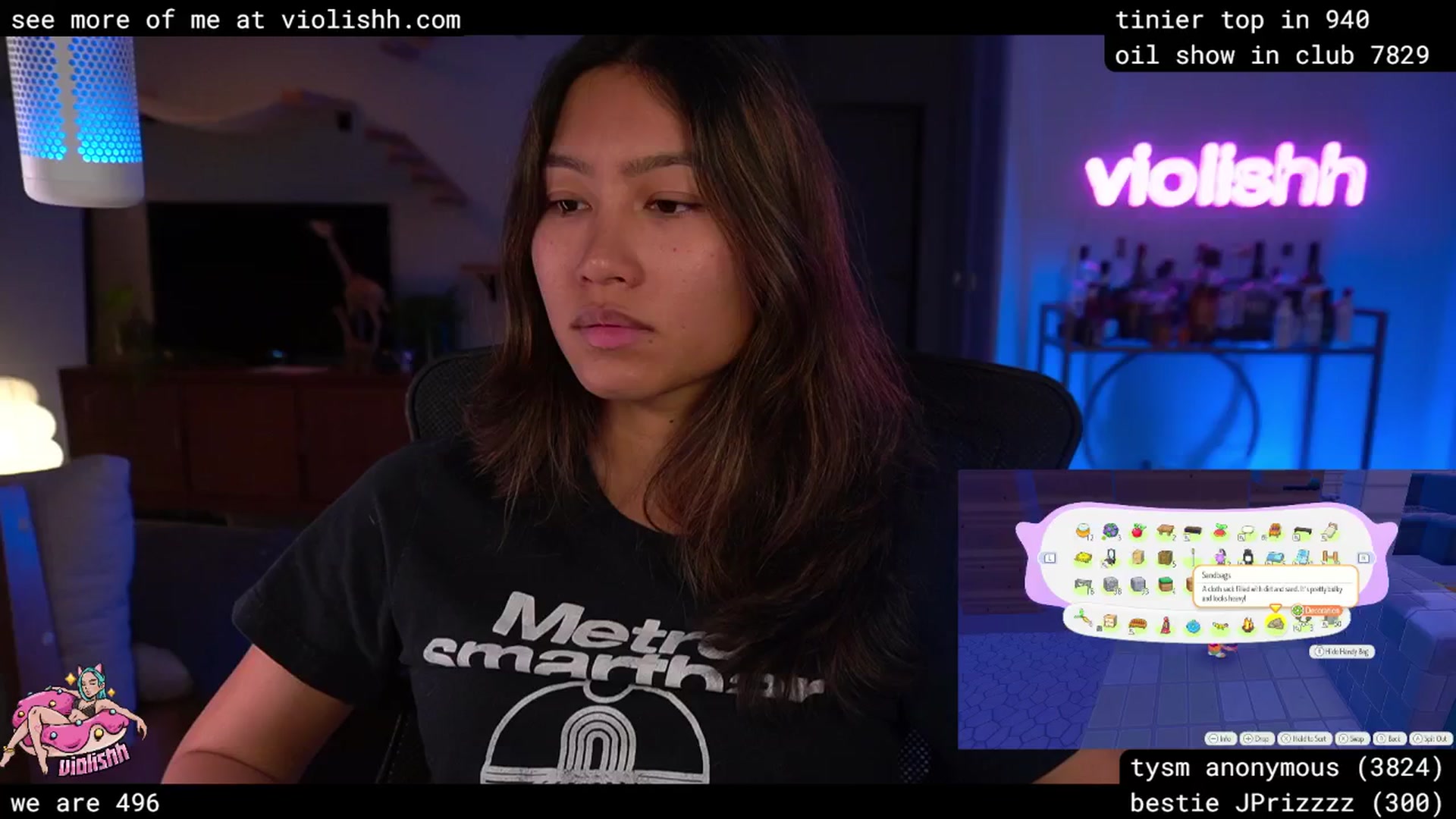Gallery image thumbnail from violishh's myfreecams stream on, 04/07/2026, 05:01 image 5 of 20