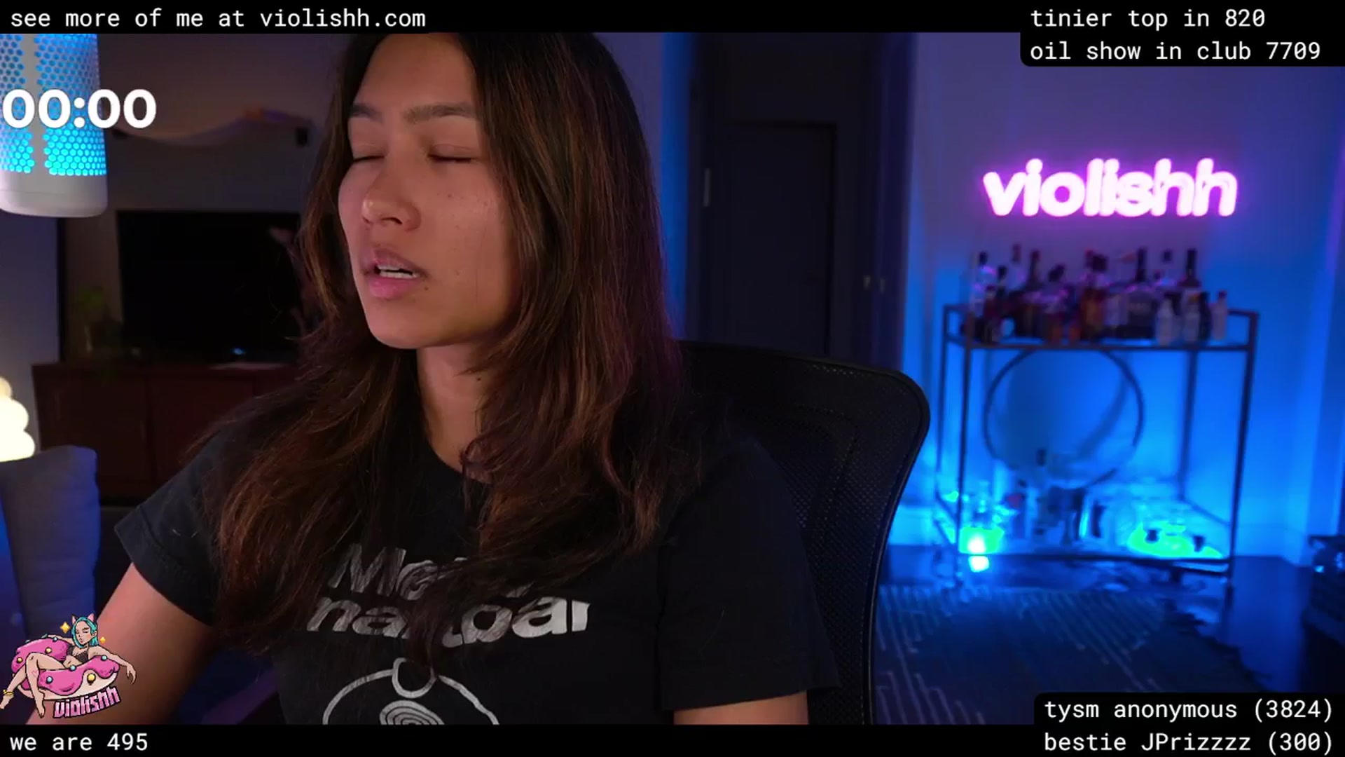Gallery image thumbnail from violishh's myfreecams stream on, 04/07/2026, 05:01 image 14 of 20