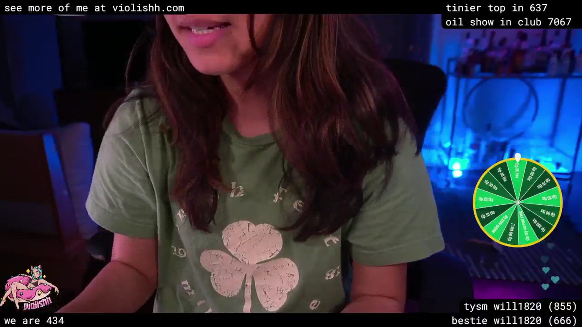 Gallery image thumbnail from violishh's myfreecams stream on, 04/16/2026, 02:40 image 11 of 20