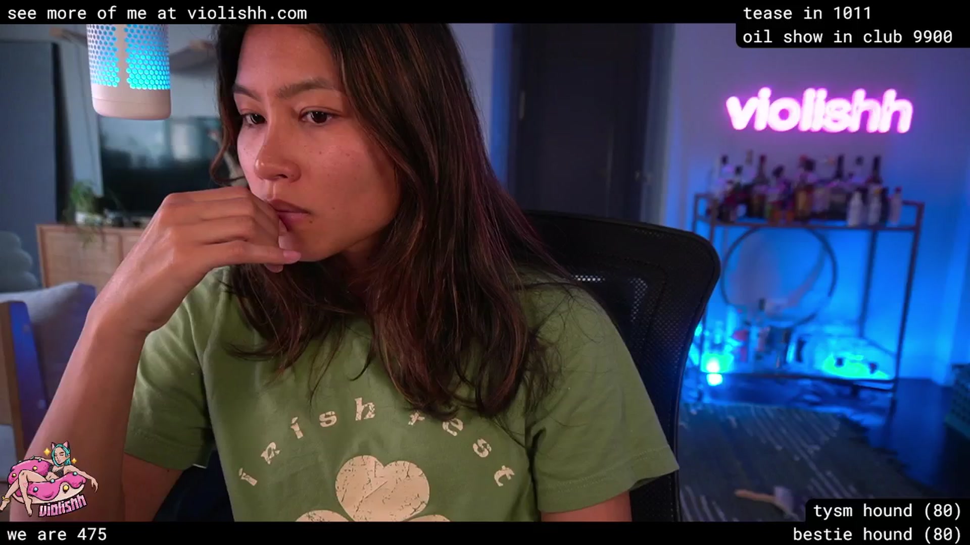 Gallery image thumbnail from violishh's myfreecams stream on, 04/16/2026, 02:40 image 1 of 20