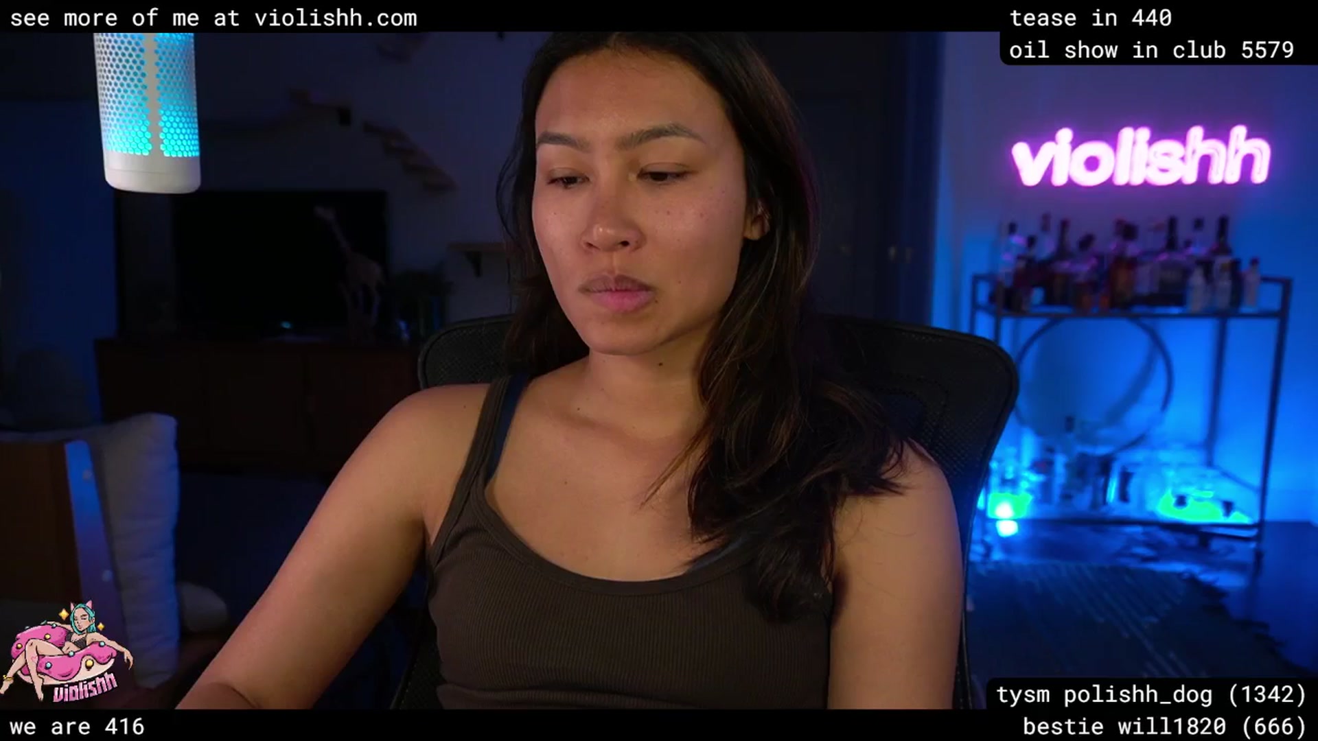 Gallery image thumbnail from violishh's myfreecams stream on, 04/16/2026, 02:40 image 15 of 20