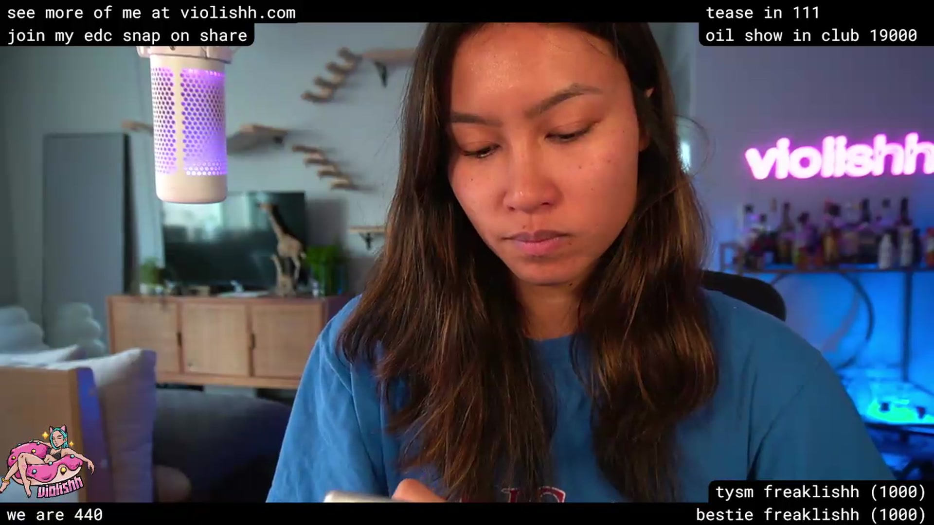 Gallery image thumbnail from violishh's myfreecams stream on, 04/20/2026, 22:04 image 7 of 20