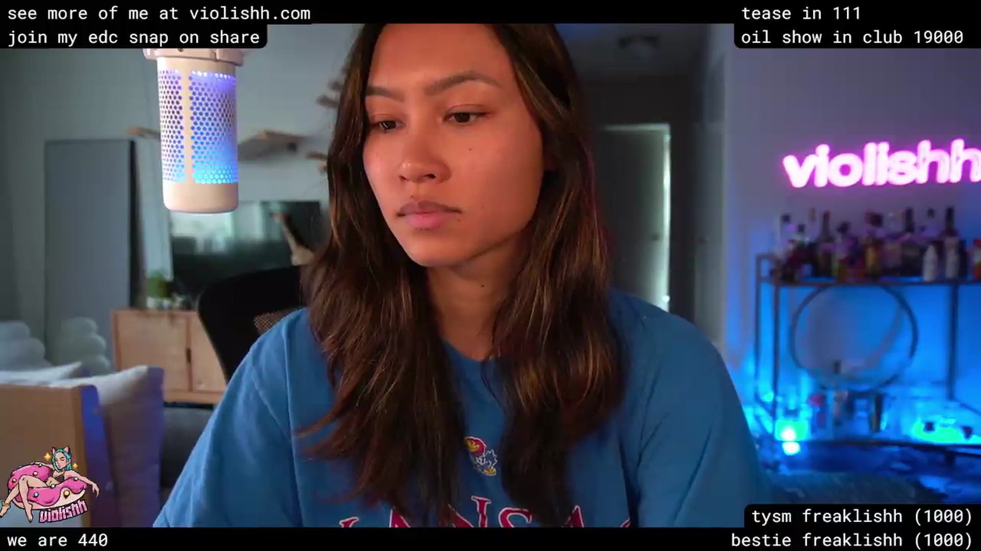 Gallery image thumbnail from violishh's myfreecams stream on, 04/20/2026, 22:04 image 15 of 20