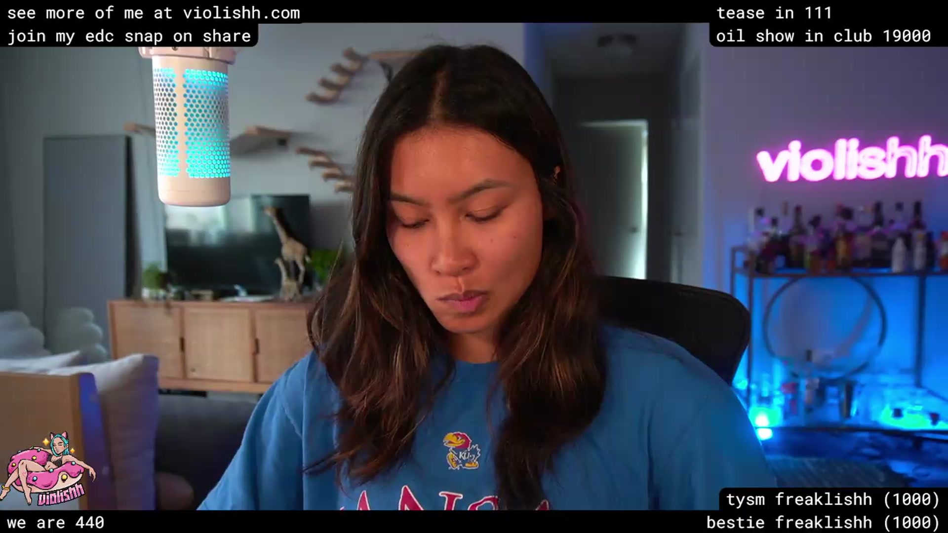 Gallery image thumbnail from violishh's myfreecams stream on, 04/20/2026, 22:04 image 20 of 20