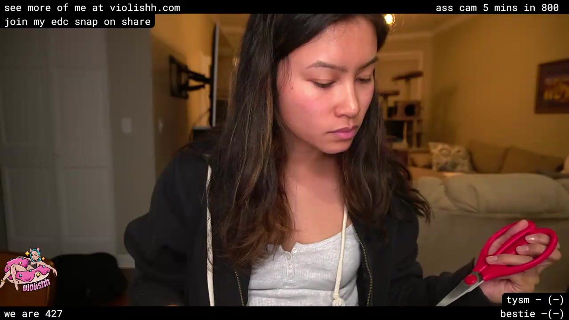Gallery image thumbnail from violishh's myfreecams stream on, 04/24/2026, 03:11 image 3 of 20
