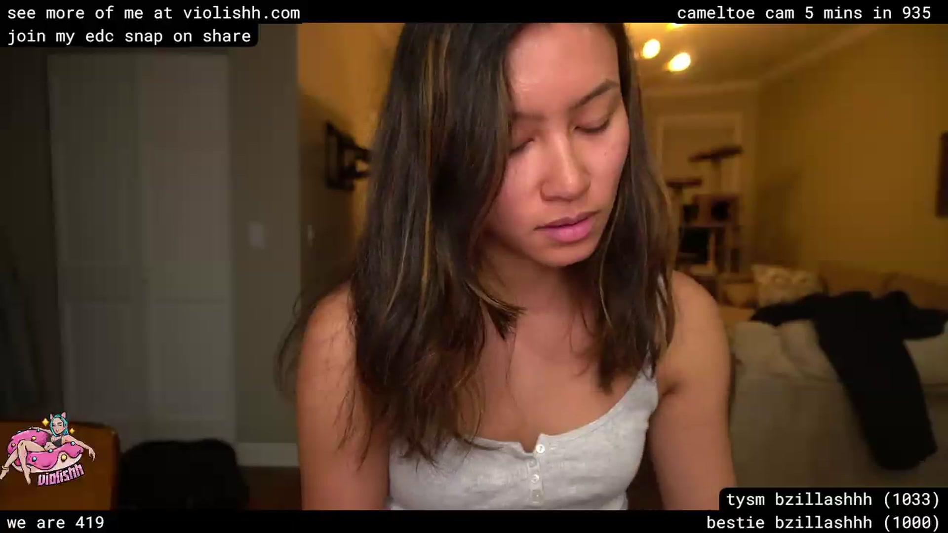 Gallery image thumbnail from violishh's myfreecams stream on, 04/24/2026, 03:11 image 20 of 20