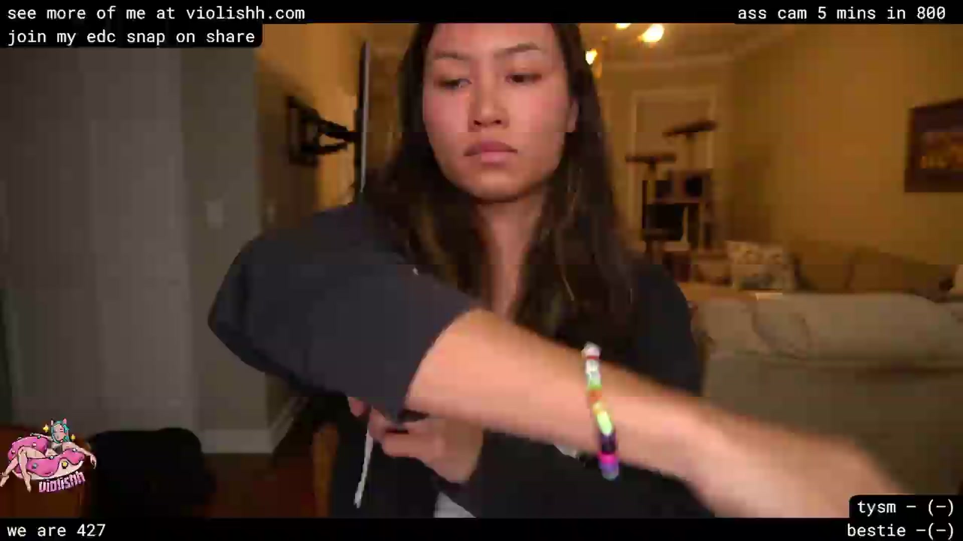Gallery image thumbnail from violishh's myfreecams stream on, 04/24/2026, 03:11 image 1 of 20