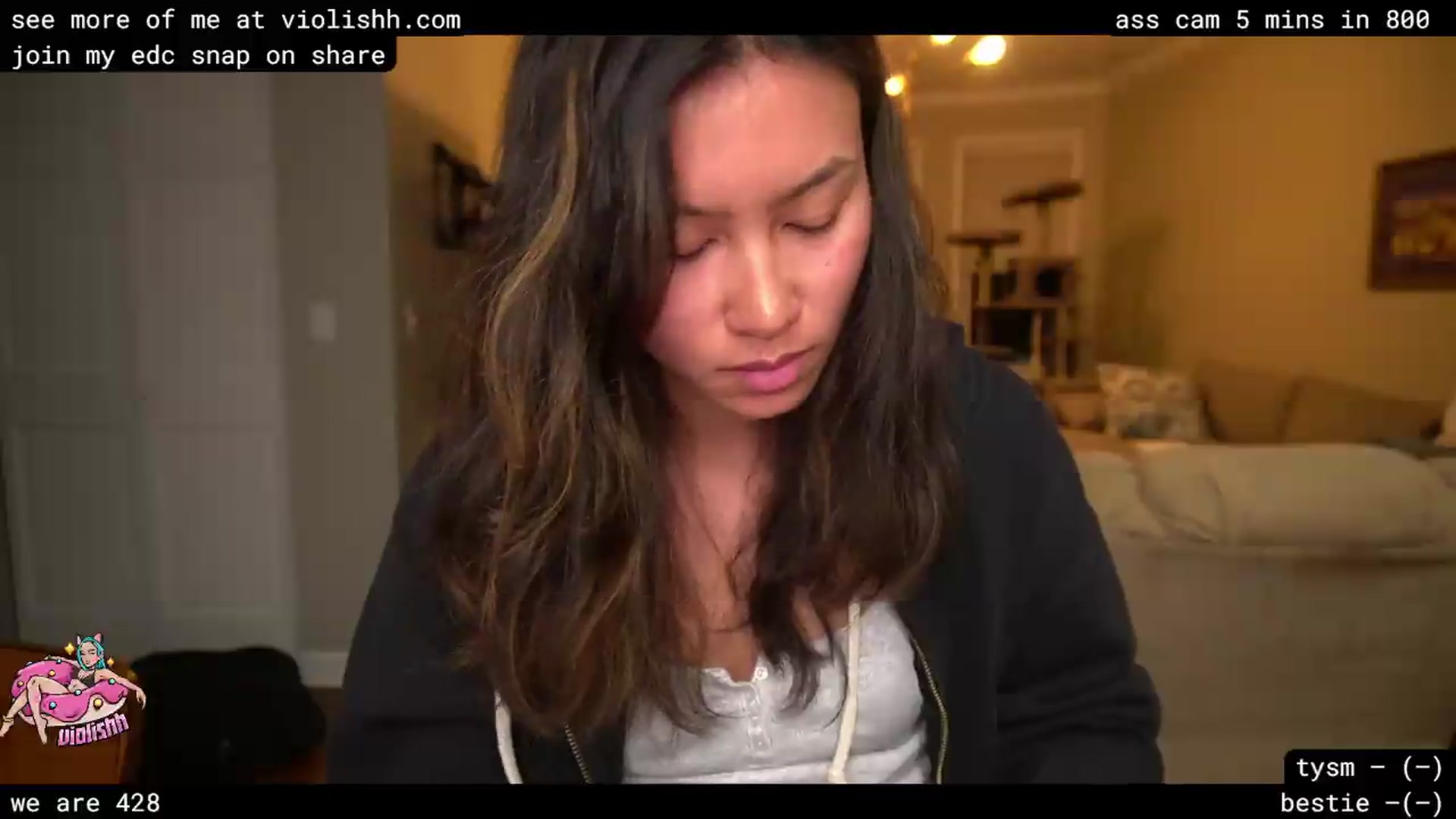Gallery image thumbnail from violishh's myfreecams stream on, 04/24/2026, 03:11 image 6 of 20