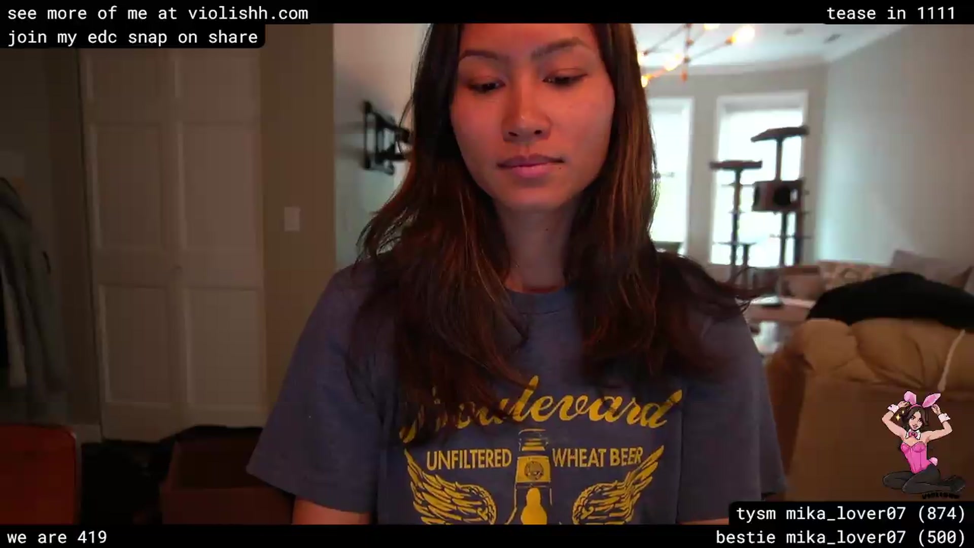 Gallery image thumbnail from violishh's myfreecams stream on, 04/24/2026, 21:55 image 20 of 20