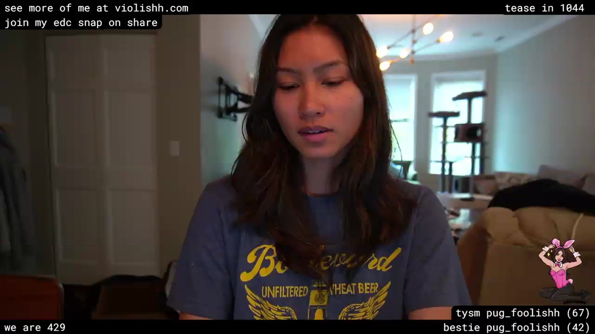 Gallery image thumbnail from violishh's myfreecams stream on, 04/24/2026, 21:55 image 1 of 20