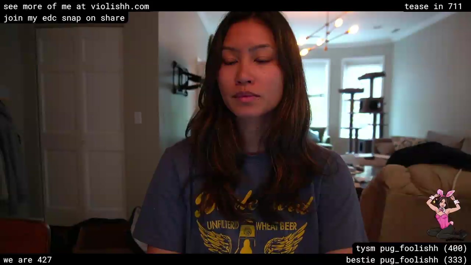 Gallery image thumbnail from violishh's myfreecams stream on, 04/24/2026, 21:55 image 7 of 20