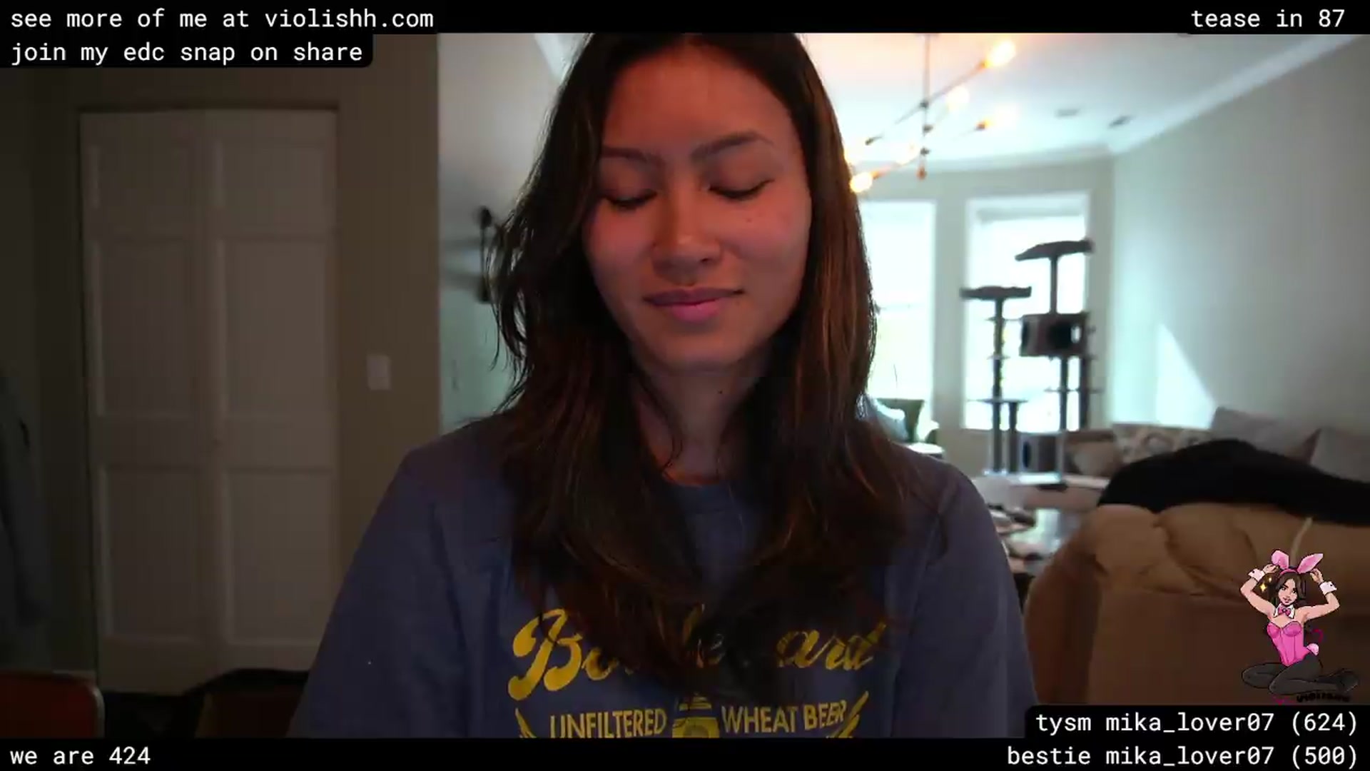 Gallery image thumbnail from violishh's myfreecams stream on, 04/24/2026, 21:55 image 16 of 20