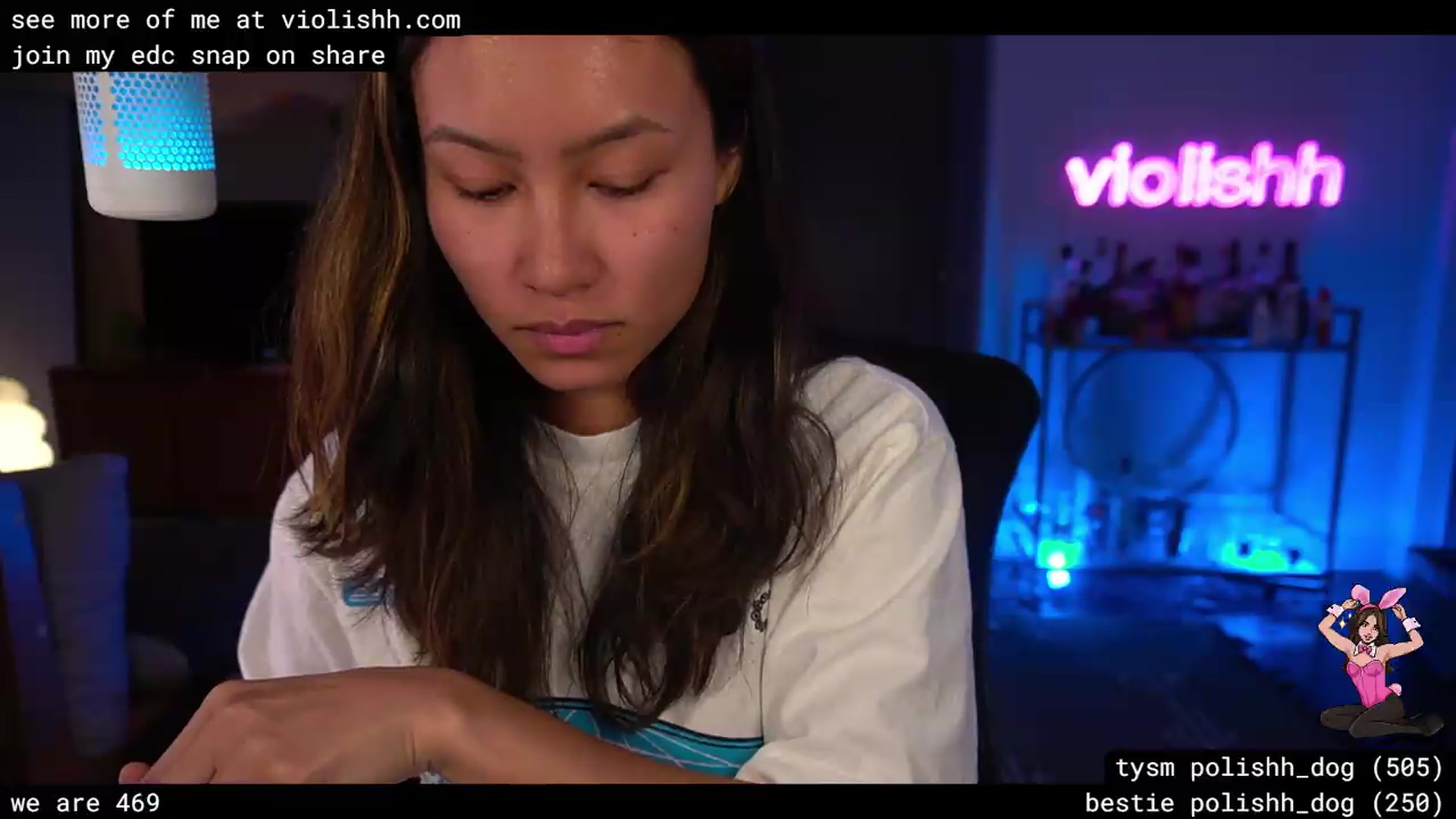 Gallery image thumbnail from violishh's myfreecams stream on, 04/27/2026, 04:09 image 2 of 20
