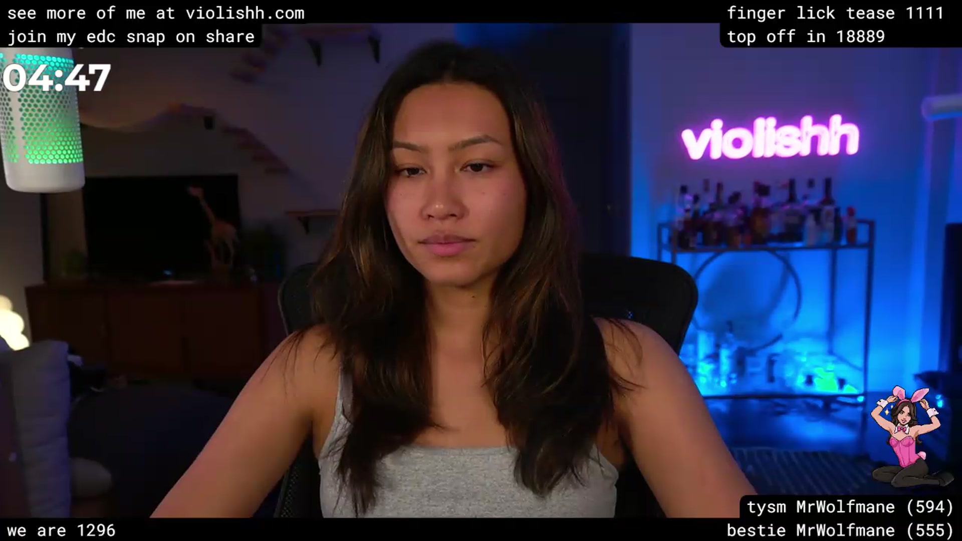 Gallery image thumbnail from violishh's myfreecams stream on, 05/03/2026, 04:06 image 20 of 20