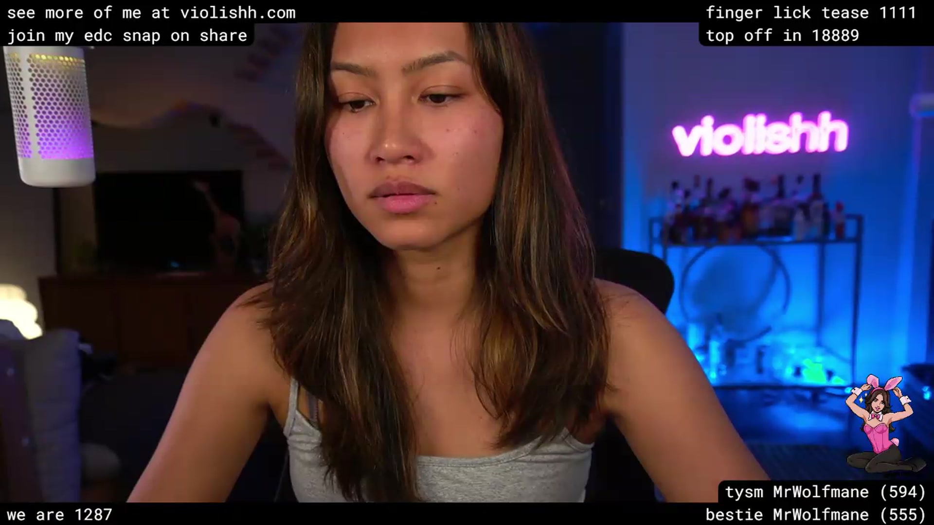 Gallery image thumbnail from violishh's myfreecams stream on, 05/03/2026, 04:06 image 17 of 20