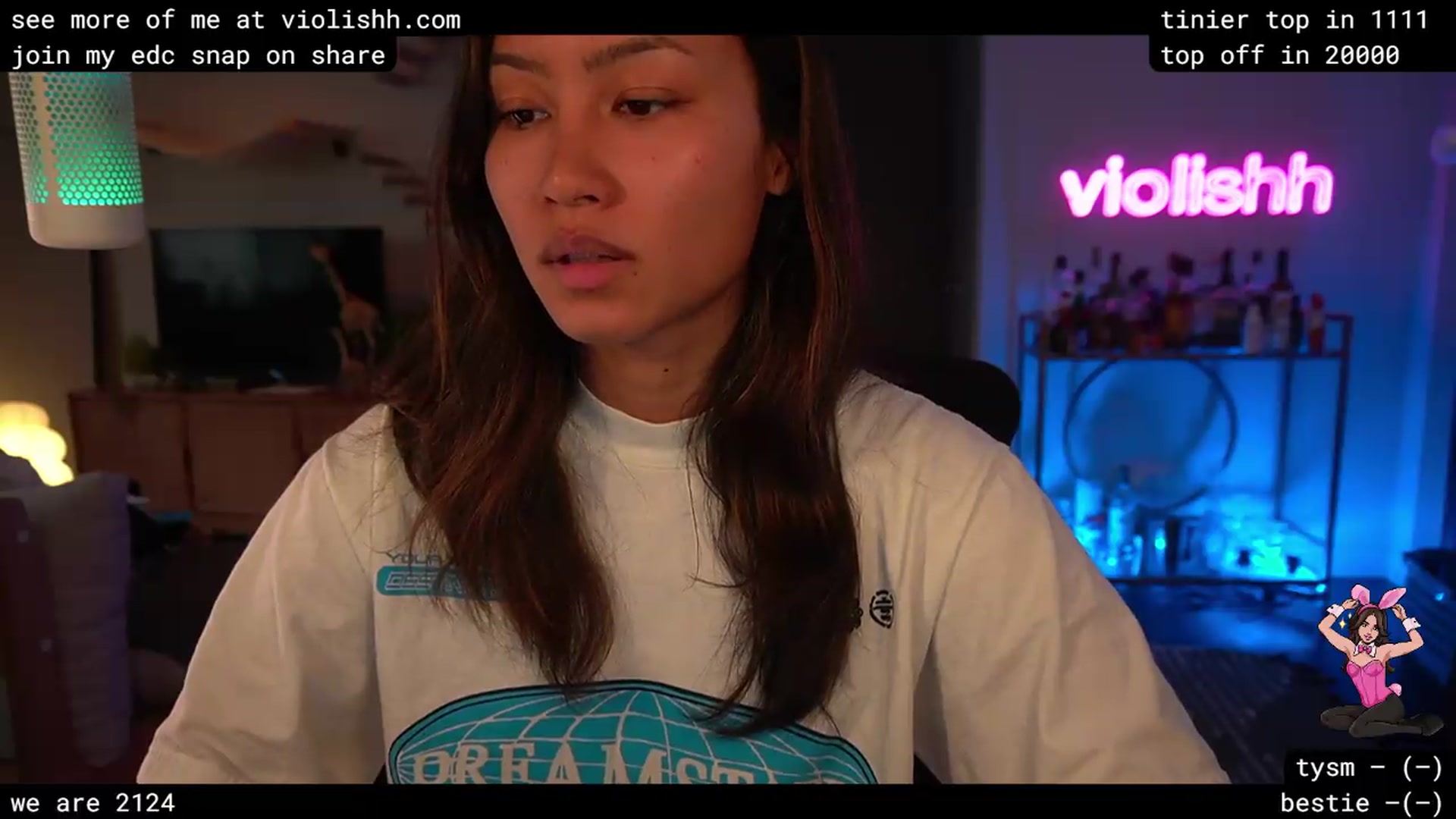 Gallery image thumbnail from violishh's myfreecams stream on, 05/05/2026, 01:24 image 4 of 20
