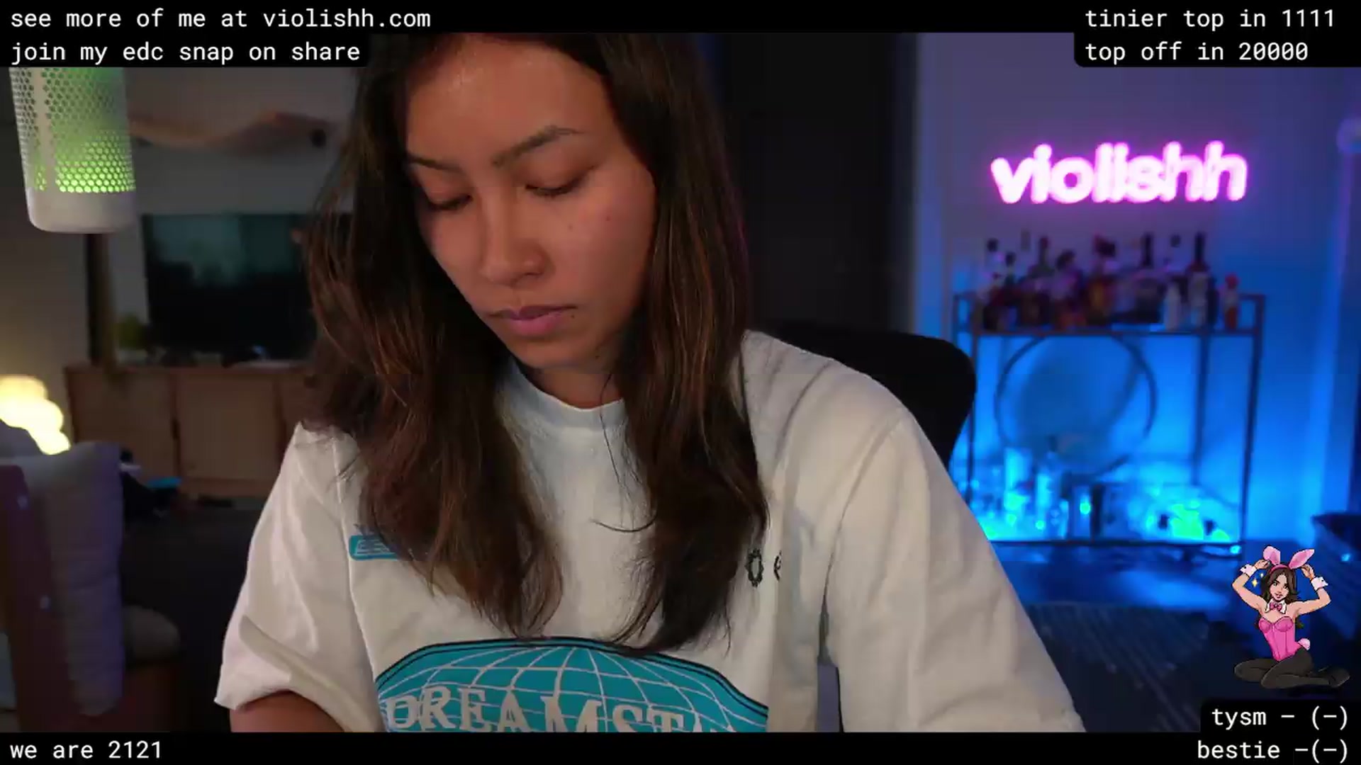 Gallery image thumbnail from violishh's myfreecams stream on, 05/05/2026, 01:24 image 2 of 20
