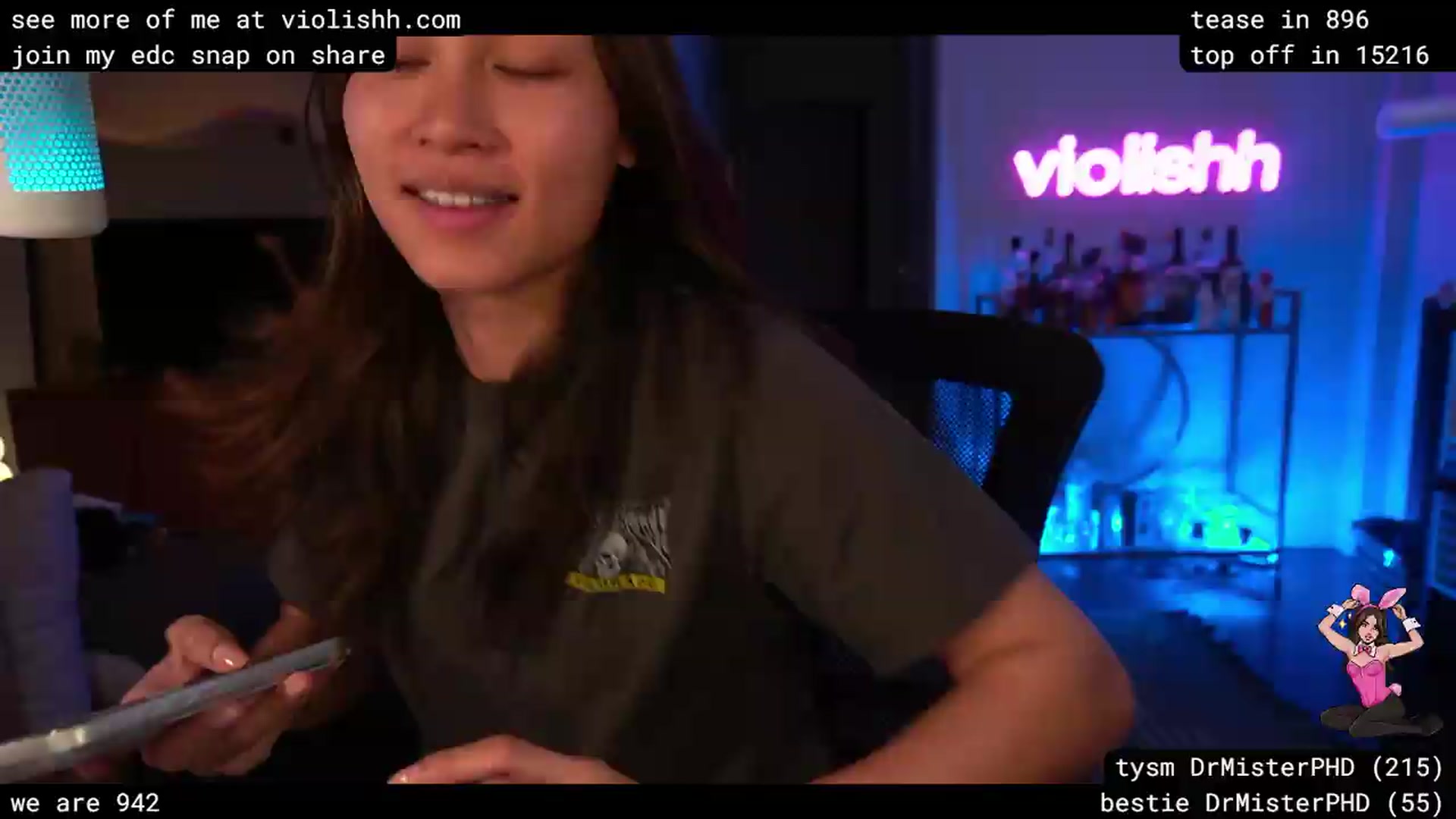 Gallery image thumbnail from violishh's myfreecams stream on, 05/07/2026, 03:27 image 8 of 20