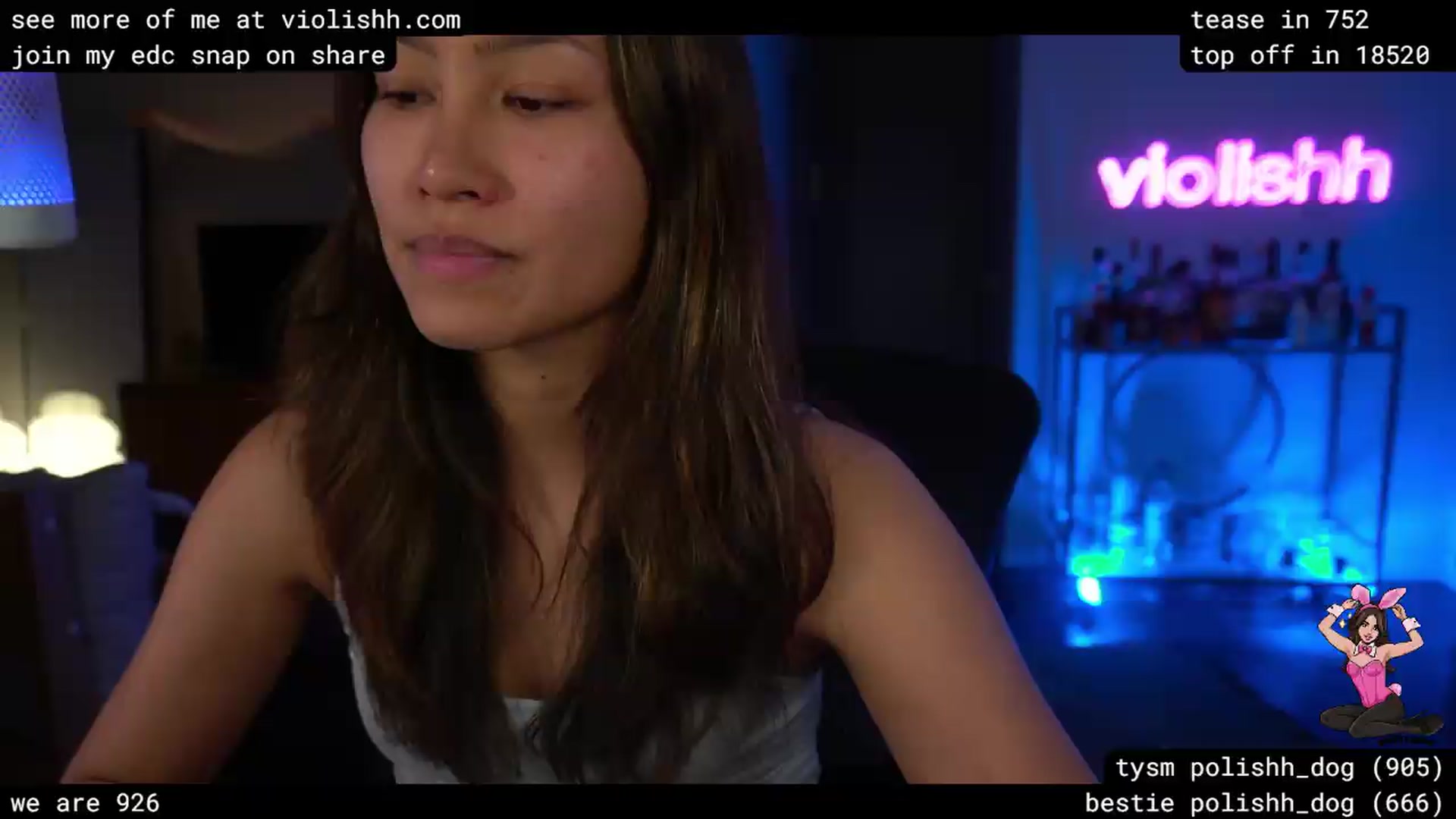 Gallery image thumbnail from violishh's myfreecams stream on, 05/08/2026, 04:32 image 8 of 20