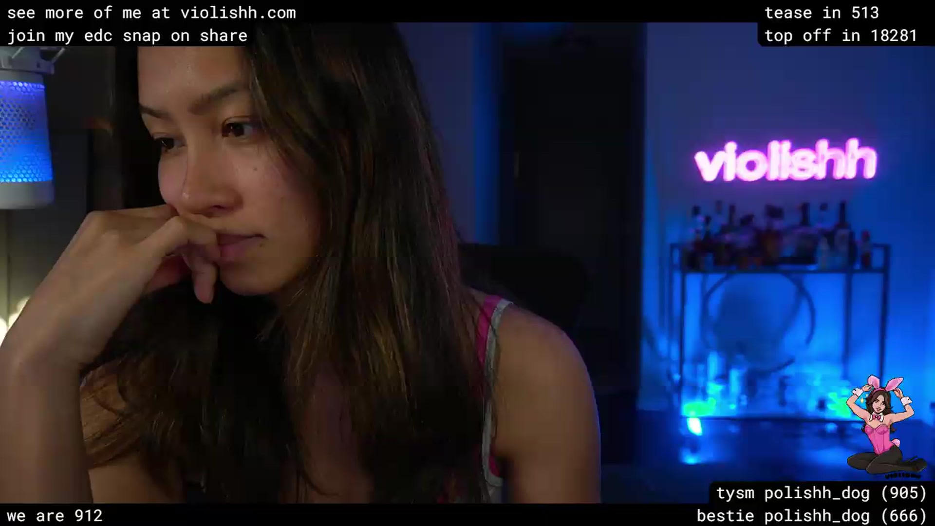 Gallery image thumbnail from violishh's myfreecams stream on, 05/08/2026, 04:32 image 20 of 20