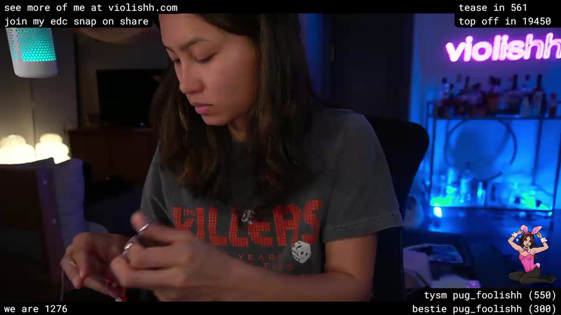 Gallery image thumbnail from violishh's myfreecams stream on, 05/11/2026, 06:53 image 16 of 20