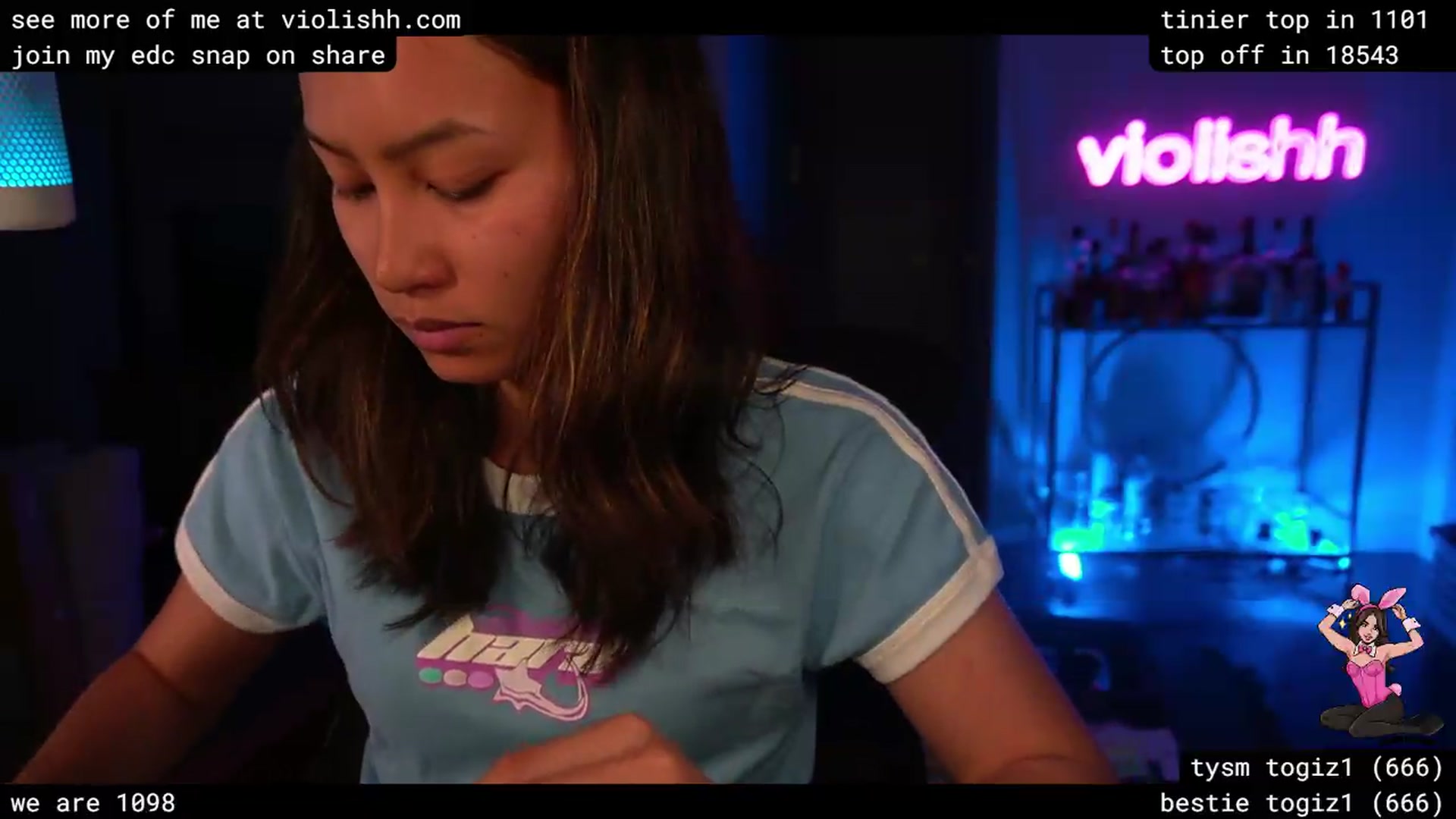 Gallery image thumbnail from violishh's myfreecams stream on, 05/12/2026, 04:10 image 6 of 20