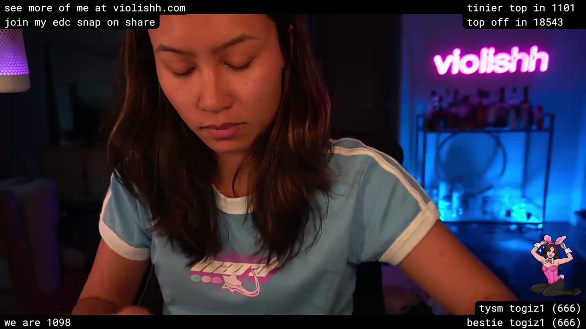 Gallery image thumbnail from violishh's myfreecams stream on, 05/12/2026, 04:10 image 4 of 20