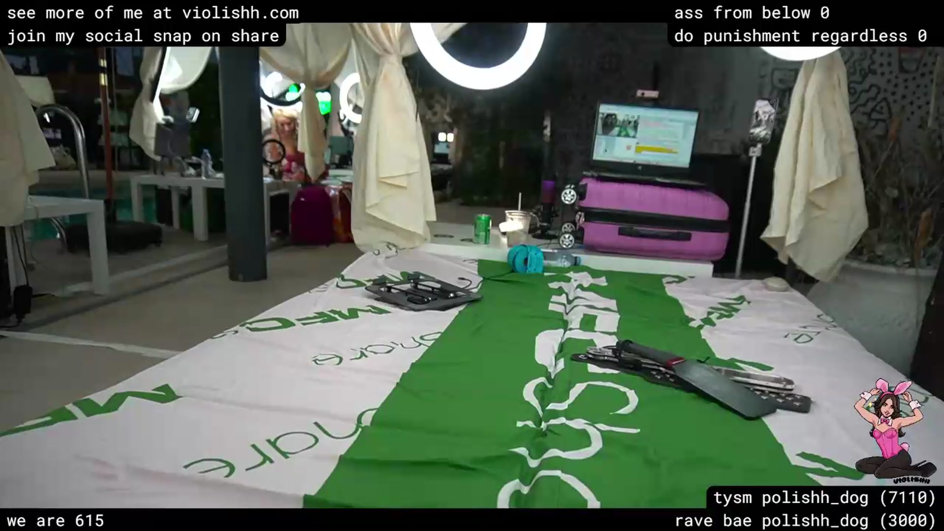 Gallery image thumbnail from violishh's myfreecams stream on, 05/19/2026, 04:01 image 4 of 20