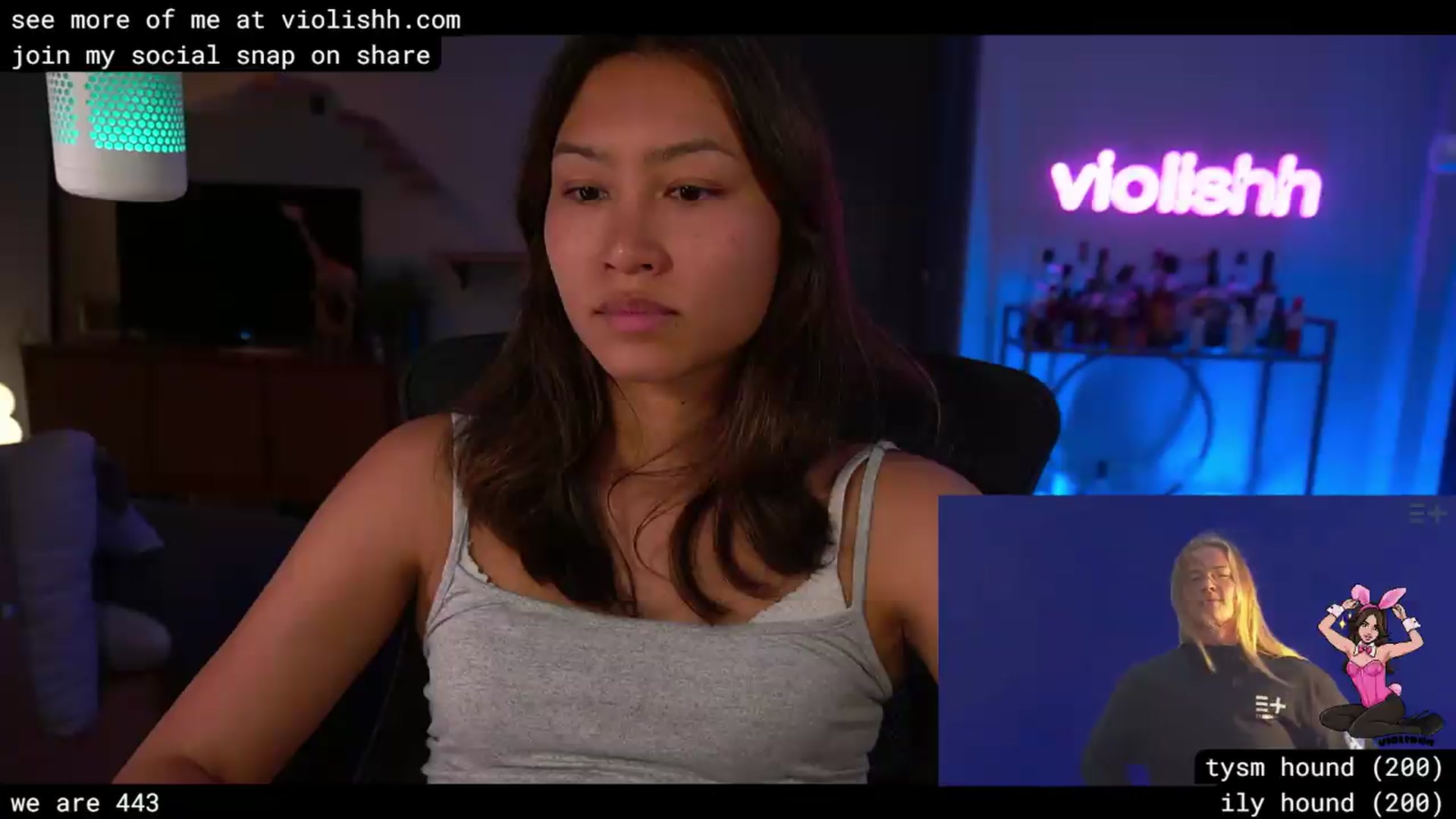 Gallery image thumbnail from violishh's myfreecams stream on, 05/25/2026, 03:12 image 8 of 20