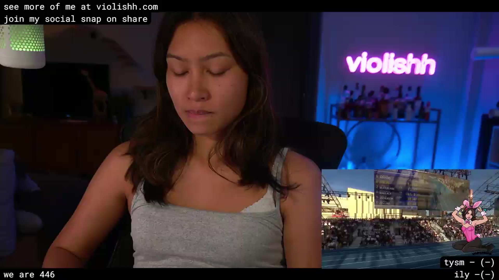 Gallery image thumbnail from violishh's myfreecams stream on, 05/25/2026, 03:12 image 1 of 20