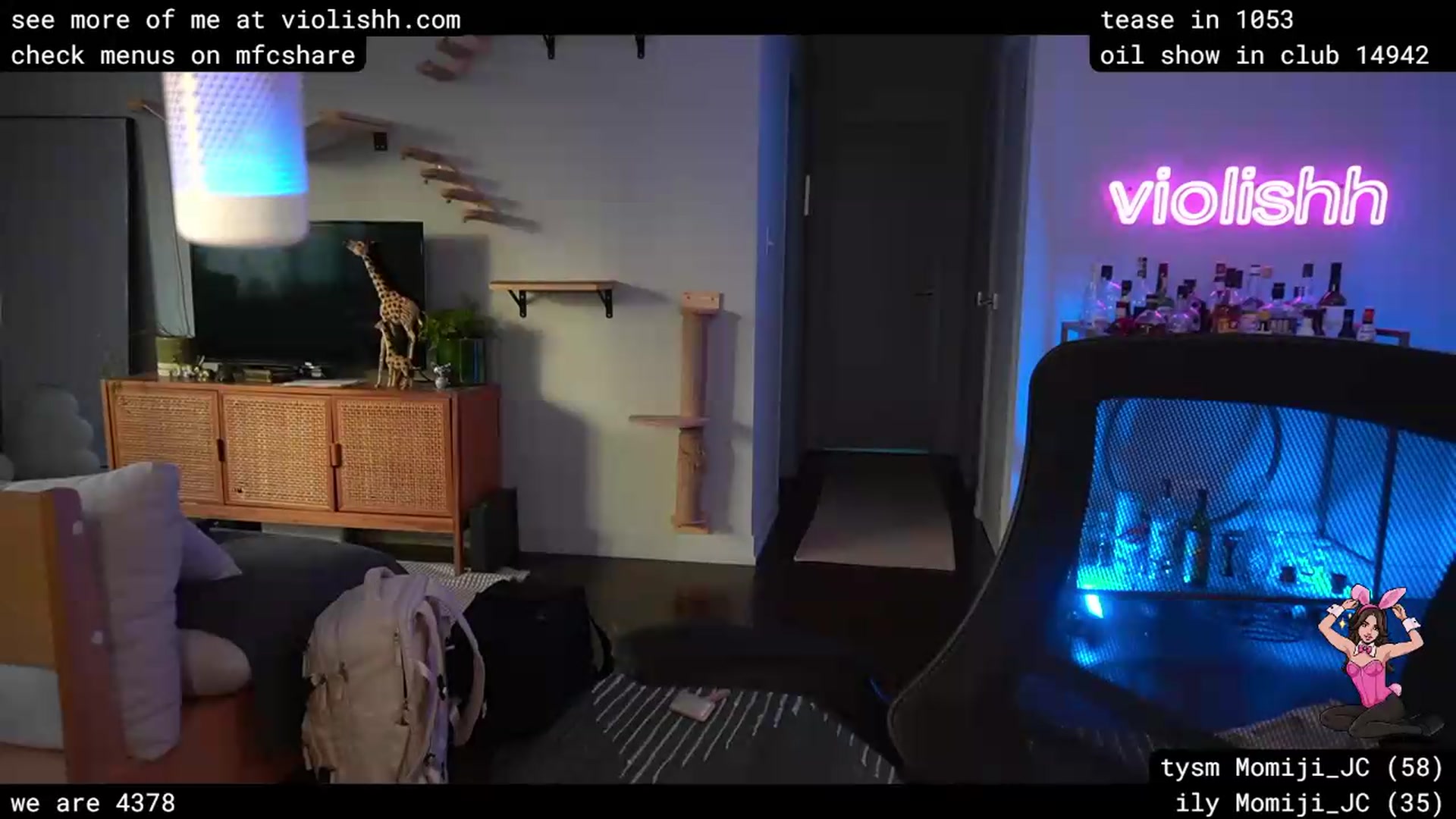 Gallery image thumbnail from violishh's myfreecams stream on, 06/03/2026, 24:58 image 19 of 20