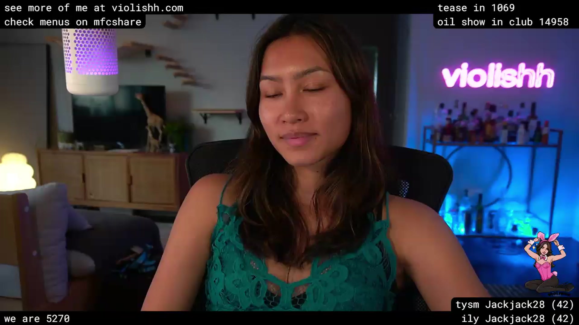 Gallery image thumbnail from violishh's myfreecams stream on, 06/04/2026, 24:50 image 9 of 20