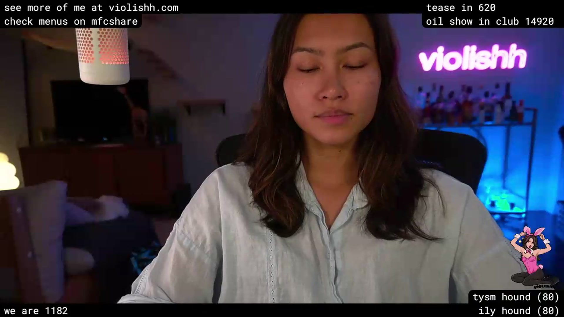 Gallery image thumbnail from violishh's myfreecams stream on, 06/06/2026, 05:29 image 4 of 20