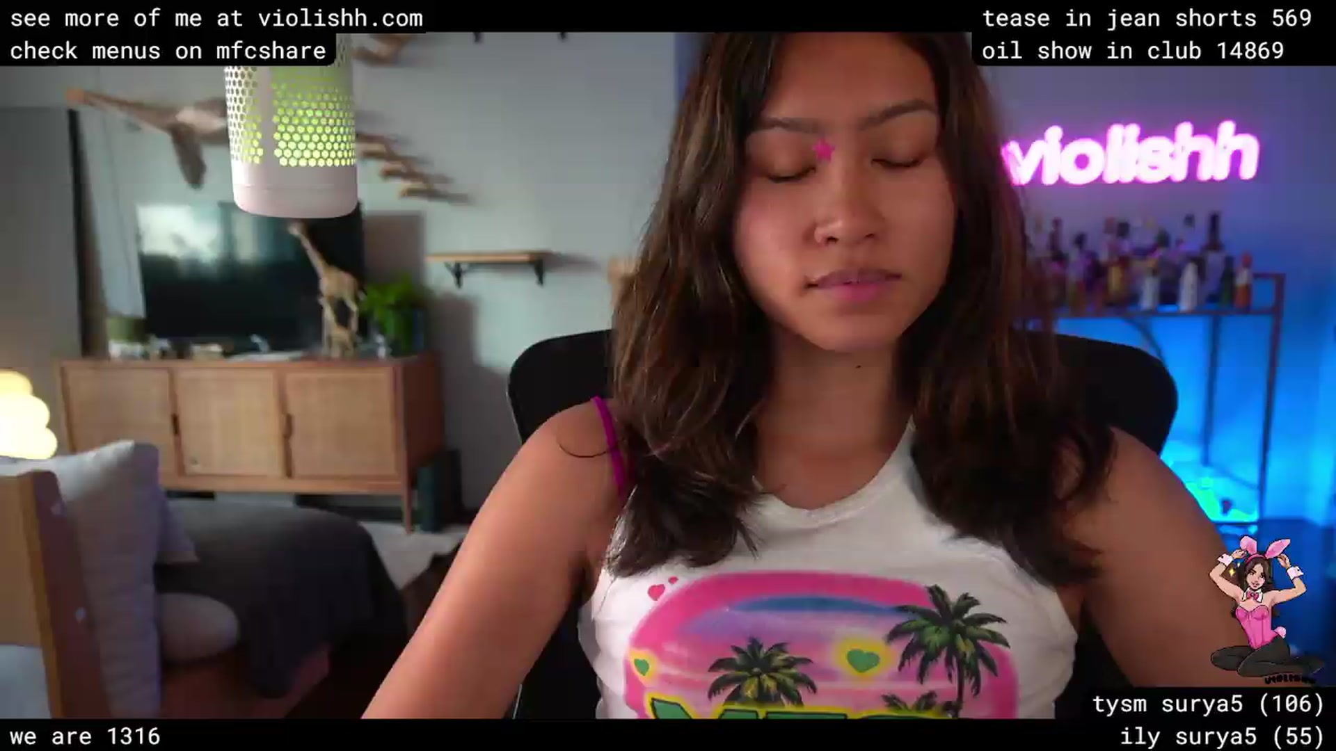 Gallery image thumbnail from violishh's myfreecams stream on, 06/10/2026, 24:47 image 5 of 20